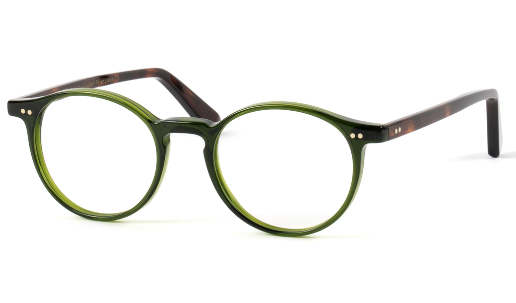 Jade N°2 cristal vert foncé br écaille cerise 48 50 52
